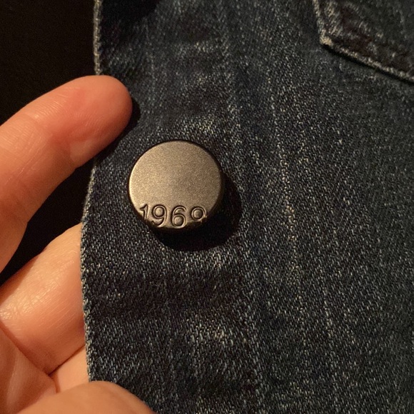 Girls Gap Kids jean jacket large - Picture 5 of 7